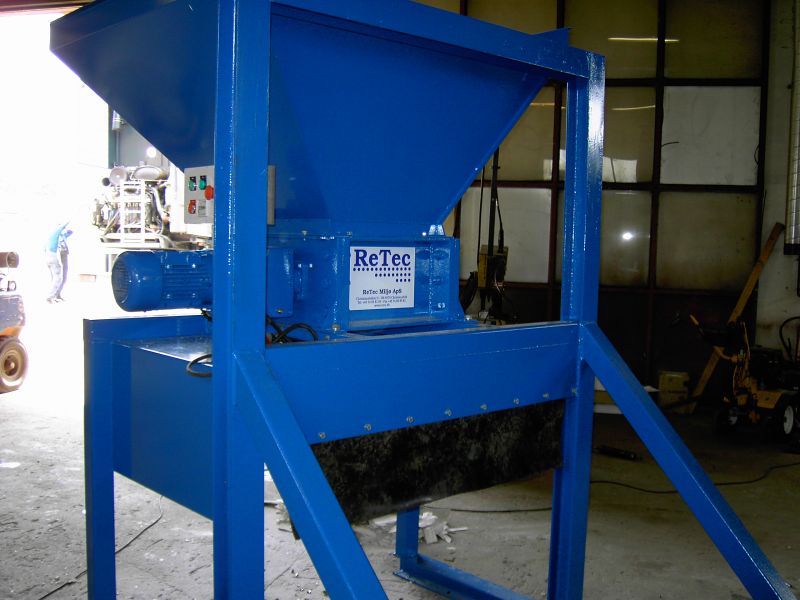 Glasbehälterzerkleinerer ReTec