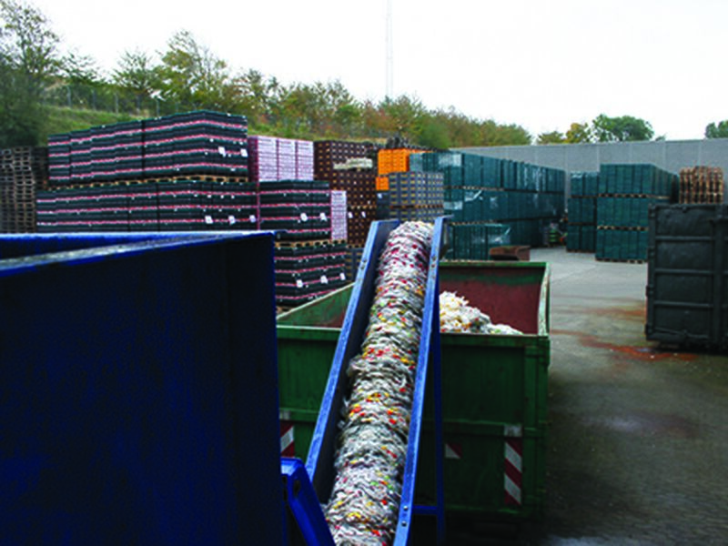 ReTec Entwässerungspresse - output