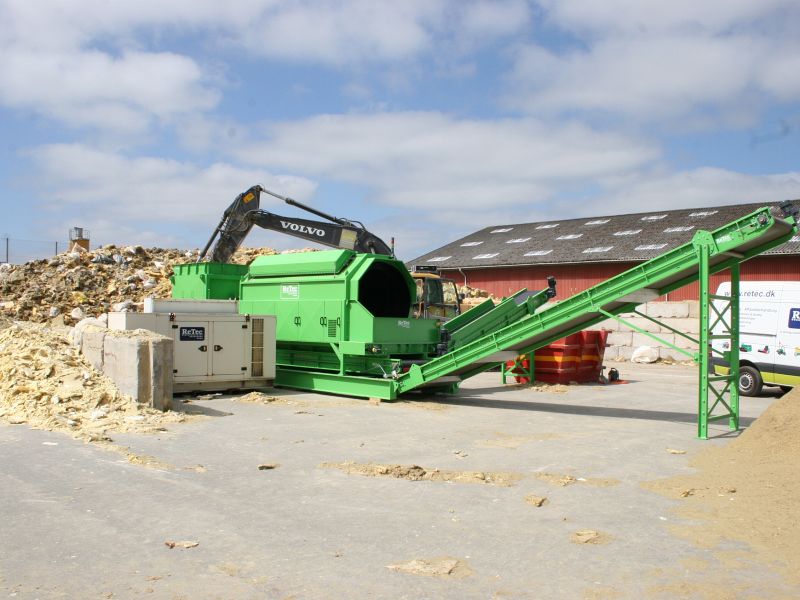 Mineralwollerecycler - ReTec - Hakenliftmobil